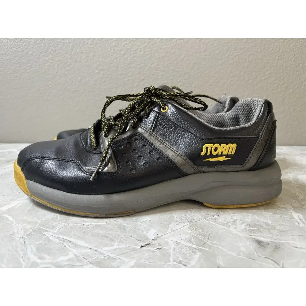 Storm Lightning Bowling Shoes Men's 11.5‎ M Black Yellow S201-1